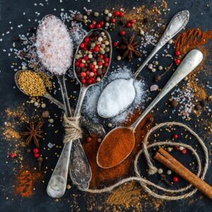 spices, spoons, mobile wallpaper 4k-1914130.jpg