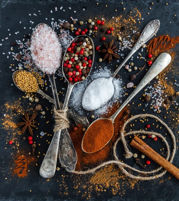 spices, spoons, mobile wallpaper 4k-1914130.jpg